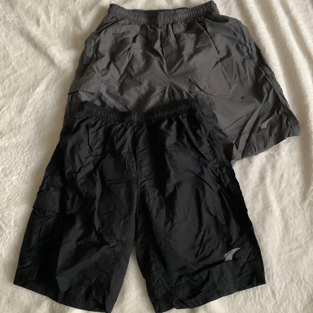 2 pair of EZRUN Men's 3D Padded Mountain Bike Short